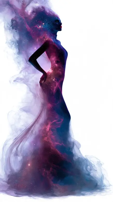 Nebula Woman – AI image example